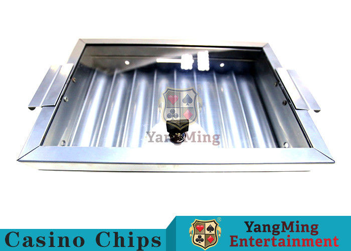 8 hàng dày bạc màu Xì phé Chip khay thuận tiện sử dụng dễ dàng để đếm