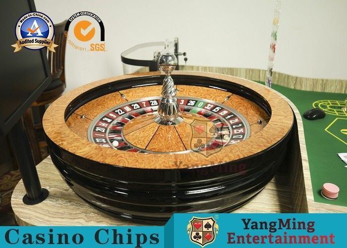 Tinh tế Câu lạc bộ bàn đánh bạc Nga Câu lạc bộ sang trọng Sòng bạc lớn Đặc biệt 32 Vòng bàn đánh bạc Bánh xe bằng gỗ rắn với bàn bi nhựa