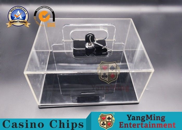 Texas Hold 'em 400 - Yard Mobile Chip Có thể khóa Hộp tiền mặt được làm dày đầy đủ Câu lạc bộ tại chỗ Chip Chip chuyên dụng