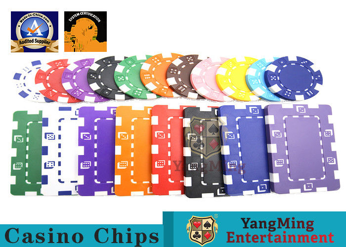 Chip nhựa Ept in hình chữ nhật quá khổ 11,5g - 32g Độ dày 3,3mm