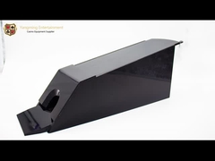 All Black 6~8 cặp bài nhựa Acrylic Black Jack Texas Poker Table Dealer Shuffler