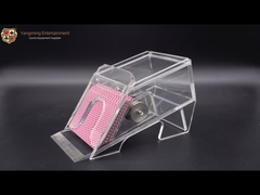 Niuniu Texas Black Jack Poker Bàn Trò Chơi 2 Đôi Giày Đại Lý Bài Acrylic Trong Suốt