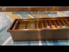 CT23Khay Đựng Chip Kim Loại Có Thể Tùy Chỉnh – Khay Chứa Chip Casino Chất Lượng Cao