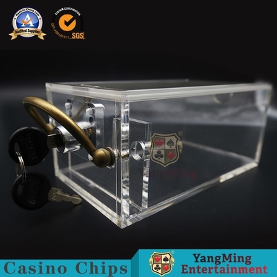 Mua Hộp đựng thẻ bài poker 8 cặp acrylic trong suốt có khóa và hộp đựng thẻ sản xuất trực tuyến