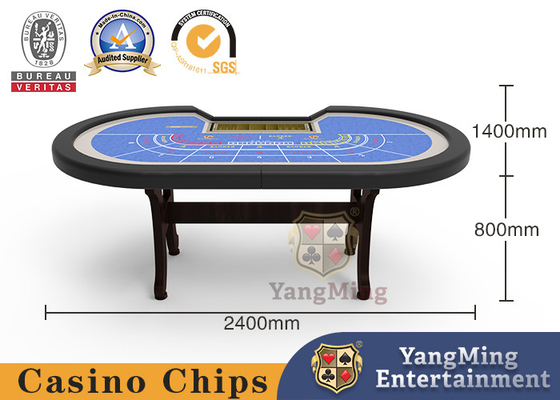 Mua 8 người chơi Baccarat H Legs Folding Cờ bạc Poker Table Màu trò chơi Tùy chỉnh sản xuất trực tuyến