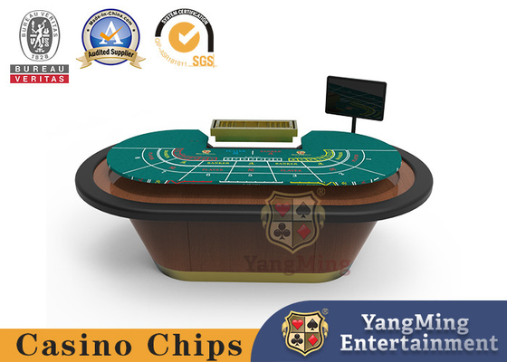 Mua Bàn chơi bài xì phé 10 người Bàn chơi bài Baccarat bằng gỗ nguyên khối sản xuất trực tuyến