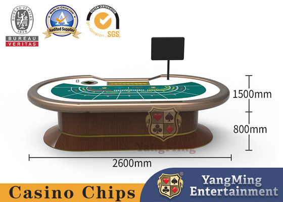 Mua Khăn trải bàn màu xanh lá cây Bước trò chơi bài xì phé Bàn đánh bạc Baccarat 7 người sản xuất trực tuyến