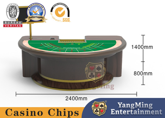 Mua Bàn đánh bạc Baccarat 7 người Khăn trải bàn màu xanh lá cây Bàn trò chơi bài xì phé sản xuất trực tuyến