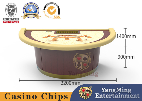 Mua Bàn đánh bạc Black Jack nửa vòng thông thường với Câu lạc bộ sòng bạc Chip Plate sản xuất trực tuyến