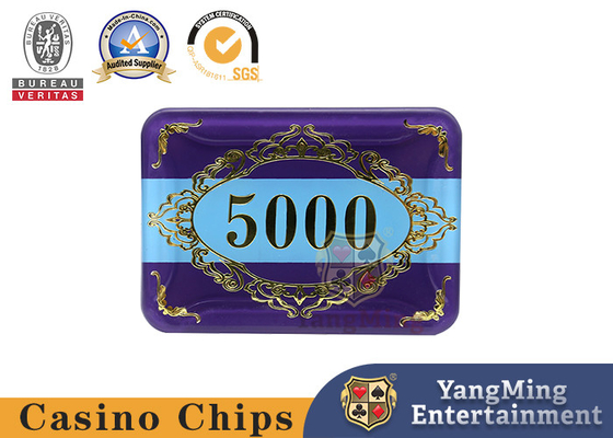 Mua Tùy chỉnh hai lớp Acrylic Baccarat Poker Chip 760 Piece Hot Stamping Gasino Bàn Chip Set sản xuất trực tuyến