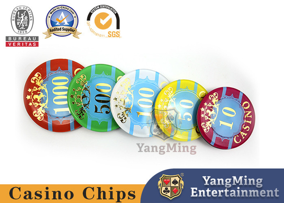 Mua Bộ chip bài xì phé sòng bạc chuyên nghiệp 50mm sản xuất trực tuyến