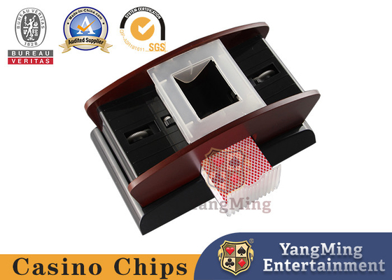 Mua Pin Máy xáo trộn bài xì phé đơn Chất liệu bằng gỗ Máy xáo bài xì phé Texas sản xuất trực tuyến