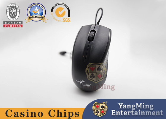 Mua Giao diện USB màu đen cổ điển Chuột im lặng dành cho trò chơi Baccarat Bàn chơi bài xì phé và mặt bàn sản xuất trực tuyến