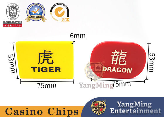 Mua 6mm Rồng Hổ Bút ABS Acrylic Khắc Rồng Hổ Bàn Poker Thẻ Định Vị Trò Chơi sản xuất trực tuyến