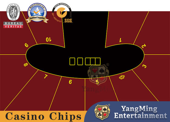 Mua Khăn trải bàn 10 người Texas Poker Sòng bạc Trò chơi Poker Khăn trải bàn không thấm nước có thể được thiết kế sản xuất trực tuyến