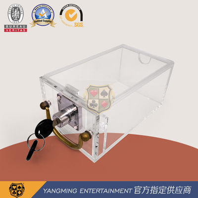 Mua Sòng bạc tiêu chuẩn Hộp đựng thẻ 6 cặp Hộp quà tặng Hộp đựng thẻ bài có thể khóa bằng acrylic sản xuất trực tuyến