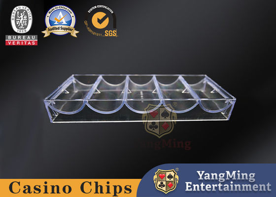 Mua Quả đầy minh bạch Casino Chip Box Baccarat Texas Tabletop With Cover Chip Case sản xuất trực tuyến