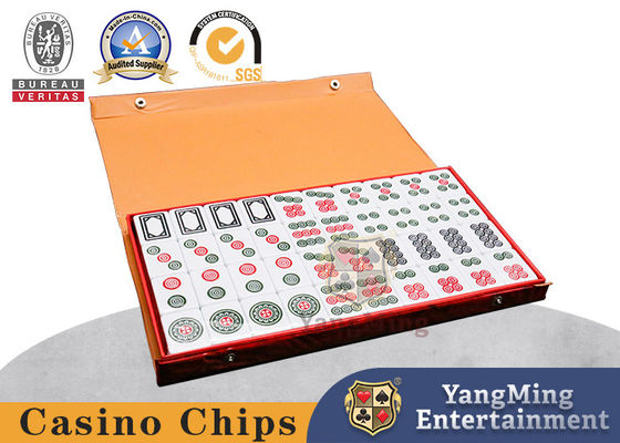 Mua Melamine Mahjong Tiles Gift Box Set Cho Trò chơi trên bàn sòng bạc sản xuất trực tuyến