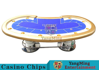 Mua 10 người chơi Sòng bài xì phé / Bàn xì phé tùy chỉnh có chân hình đĩa sản xuất trực tuyến