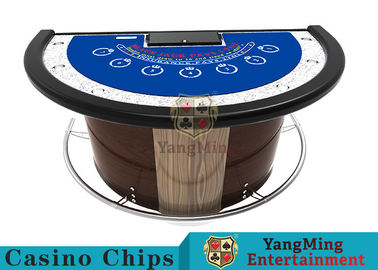 Mua Bàn chơi bài xì phé bằng thép không gỉ nửa vòng cho trò chơi đánh bạc Blackjack sản xuất trực tuyến