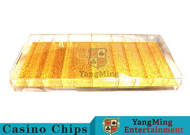 Mua Trộn vàng Sòng bạc sang trọng sòng bạc Màu vàng cho trò chơi chip thịt lợn đánh bạc sản xuất trực tuyến
