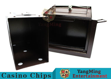 Mua Hộp tiền mặt có thể khóa cao cấp, Hộp tiền mặt sòng bạc bảo mật chính xác cao với khóa kép sản xuất trực tuyến