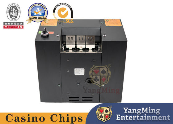 Mua Đen kim loại hai cổng sòng bạc thẻ chơi tự động Shredder cho giấy thải poker sản xuất trực tuyến