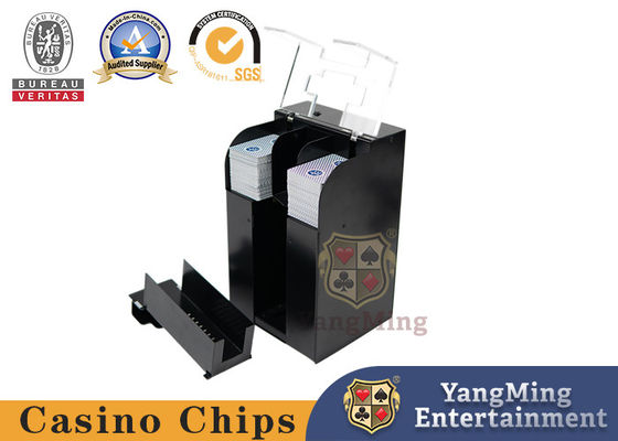 Mua Máy trộn thẻ đen điện tùy chỉnh 8 Pair Texas Hold'Em Poker Card Shuffler sản xuất trực tuyến