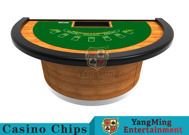 Mua Thiết kế hình bán nguyệt Bàn Black Jack Poker Bàn trò chơi sòng bạc tiêu chuẩn có thể được thiết kế sản xuất trực tuyến