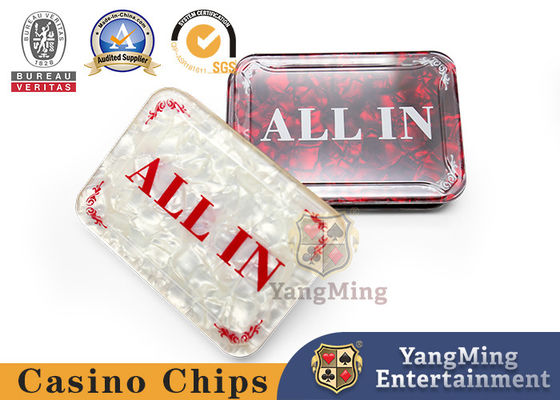 Mua Thẻ định vị ALL IN hình vuông acrylic Bàn chơi bài Texas Hold'em Giới thiệu cược đầy đủ sản xuất trực tuyến