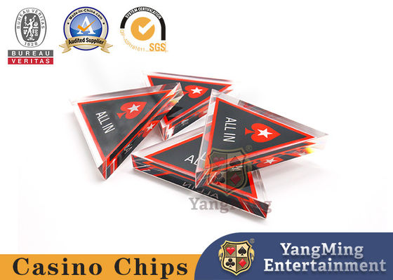 Mua Triangular Acrylic All In All In Casino Texas Hold'Em Thẻ định vị bàn chơi sản xuất trực tuyến