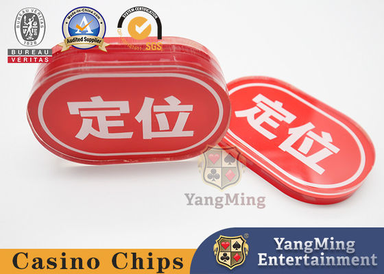 Mua Định vị thẻ hình bầu dục thiết kế acrylic red bull bảng chơi poker tùy chỉnh thẻ sản xuất trực tuyến
