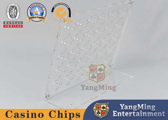 Mua Giá đỡ chip Poker 30 mảnh hoàn toàn mới Thiết kế tròn Giá đỡ chip trên bàn sòng bạc Macau sản xuất trực tuyến