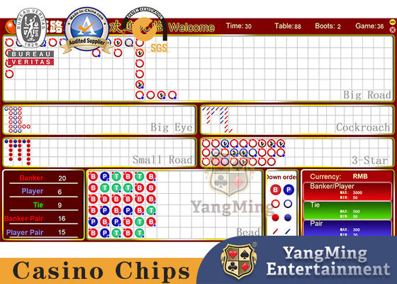 Mua Kết quả Baccarat Hệ thống điện tử Các phụ kiện trò chơi sòng bạc Phần mềm bàn poker sản xuất trực tuyến
