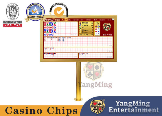 Mua Máy hiển thị đường sắt + kim loại phụ kiện Baccarat HD 24 inch màn hình rộng hai mặt sản xuất trực tuyến