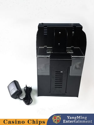 Mua Baccarat tự động 8 cặp của máy pha trộn poker, kim loại Black Shell Poker Bàn với trò chơi sản xuất trực tuyến
