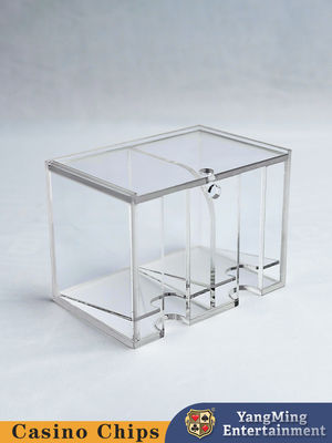 Mua Hộp thẻ rác tùy chỉnh cho bàn cờ bạc, Hộp bán thẻ poker minh bạch Acrylic sản xuất trực tuyến