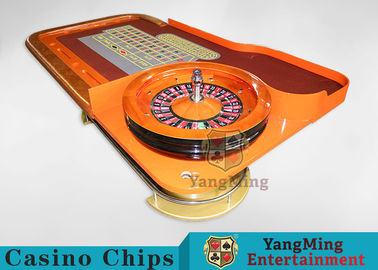 Mua Sòng bạc chuyên dụng chơi bài Roulette sang trọng Bàn gỗ rắn + Tay vịn túi mềm cao cấp sản xuất trực tuyến