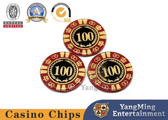 Mua Pha lê trong suốt cao Acrylic Poker Chip tại chỗ Chống hàng giả sản xuất trực tuyến
