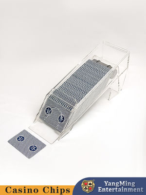Mua Hoàn toàn minh bạch / 1 - 8 Deck Poker Thẻ chơi Acrylic Giày bán hàng với gương Cho trò chơi cờ bạc sản xuất trực tuyến