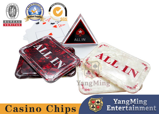 Mua HOT SALE 1PCS Acrylic Baccarat ALL IN Button Poker Cards Guard Casino Casino Table Bet Thương hiệu sản xuất trực tuyến