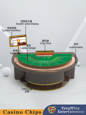 Mua Bàn Poker gỗ Deluxe Bàn Poker bán tròn Bàn Baccarat sản xuất trực tuyến