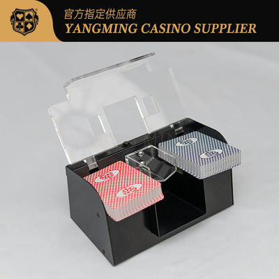 Mua Bán hàng 2 bộ bài kim loại Iron Poker Shuffler Casino Club Leisure Poker Game Table Shuffler sản xuất trực tuyến