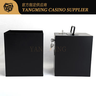 Mua Hot Sale Casino Tip Box phụ kiện Hộp tiền kim loại sắt lớn với khóa cho trò chơi cờ bạc sòng bạc sản xuất trực tuyến