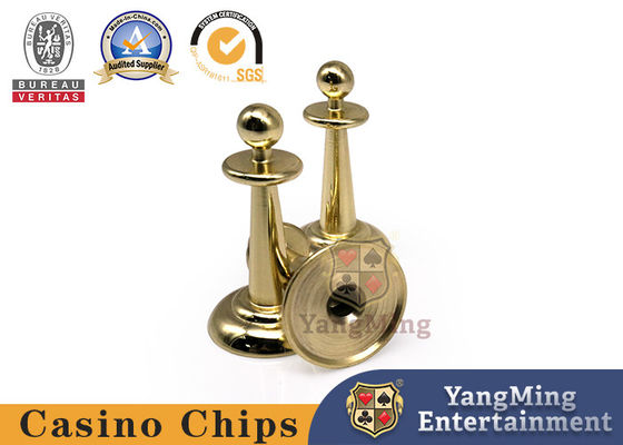 Mua Thép không gỉ vàng bọc đồng kim loại Roulette đặt cược Mark British Turntable Poker Chips Bàn trò chơi Mark Mark Bàn phụ kiện sản xuất trực tuyến