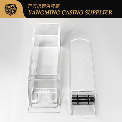 Mua Sòng bạc chuyên nghiệp 8 Deck Poker Capacity Clear Tall Acrylic Dealer Shoes cho các trò chơi Poker Casino Baccarat sản xuất trực tuyến