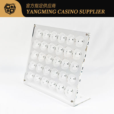 Mua Chất lượng cao rõ ràng Acrylic Casino Chip Display Racks Các sản phẩm giải trí Poker Chip Racks sản xuất trực tuyến