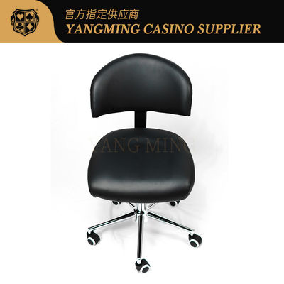 Mua All Black Casino Dealer Metal Pulley Chair có thể được nâng và hạ sản xuất trực tuyến