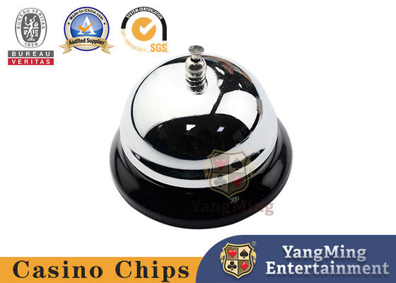 Mua Sòng bạc chuyên dụng Thép không gỉ Màu bạc Baccarat Bảng Gọi Chuông cho Sòng bài Poker Trò chơi Bàn Kim loại Bấm chuông sản xuất trực tuyến