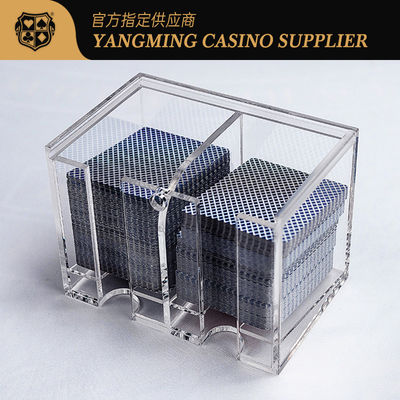Mua Hộp bỏ bài 8 ngăn 2 ngăn Acrylic, Giá đỡ bỏ bài Bacardi, Giá đỡ bỏ bài Poker Sòng bạc sản xuất trực tuyến